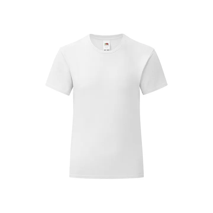 Girls Iconic T F White